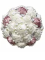 Gorgeous Round Satin Bridal Bouquets