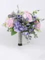Elegant Free-Form Silk Flower Bridal Bouquets