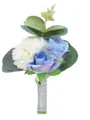 Fascinating Free-Form Silk Flower Boutonniere(Sold in a single piece)