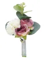 Fascinating Free-Form Silk Flower Boutonniere(Sold in a single piece)