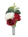 Fascinating Free-Form Silk Flower Boutonniere(Sold in a single piece)