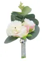 Fascinating Free-Form Silk Flower Boutonniere(Sold in a single piece)