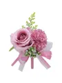 Delicate Free-Form Silk Flower Boutonniere(Sold in a single piece)