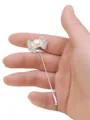 Stunning Free-Form Imitation Pearl Boutonniere(Sold in a single piece)