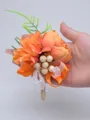 Stunning Free-Form Cloth Boutonniere(Sold in a single piece)