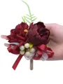 Stunning Free-Form Cloth Boutonniere(Sold in a single piece)