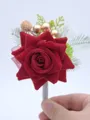 Pretty Free-Form Cloth Boutonniere(Sold in a single piece)