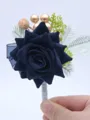 Pretty Free-Form Cloth Boutonniere(Sold in a single piece)