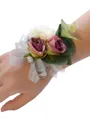 Fascinating Free-Form Cloth Wrist Corsage