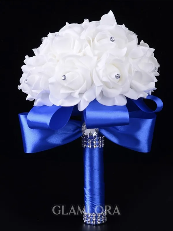Round Foam Bridal Bouquets