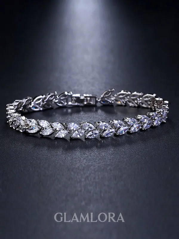 Elegant Alloy With Rhinestone Bracelets