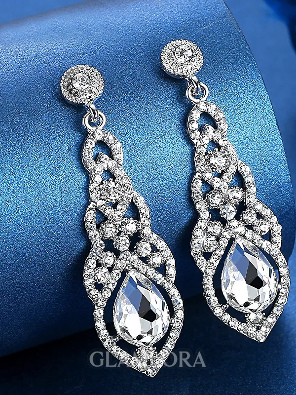 Ladies's Luxurious Crystal Hot Sale Earrings