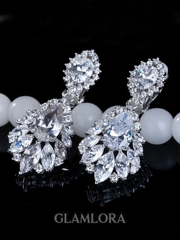 Vintage Copper With Zircon Hot Sale Earrings