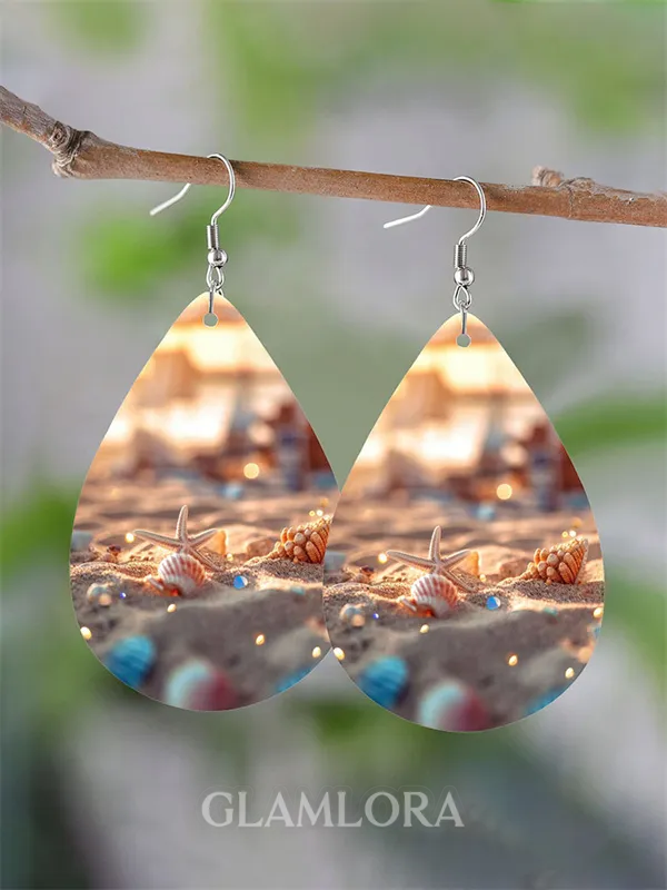 Pretty Leather Earrings For Women