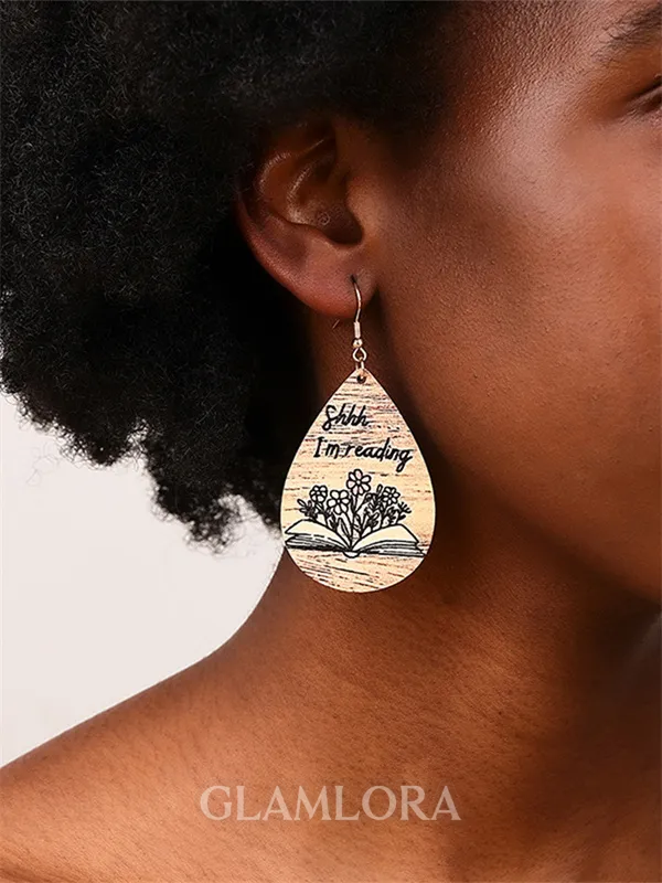 Unique Wood Earrings For Women
