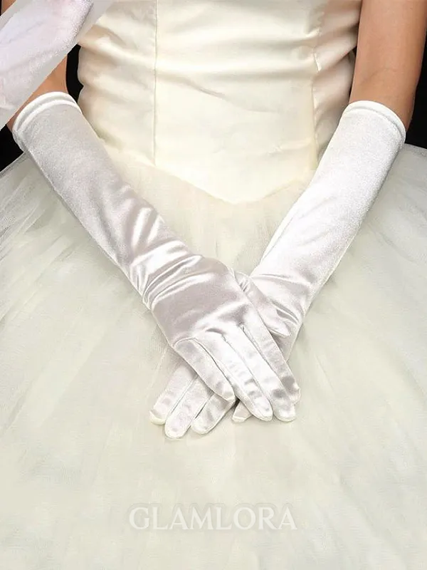 Pretty Cloth Wedding Gloves