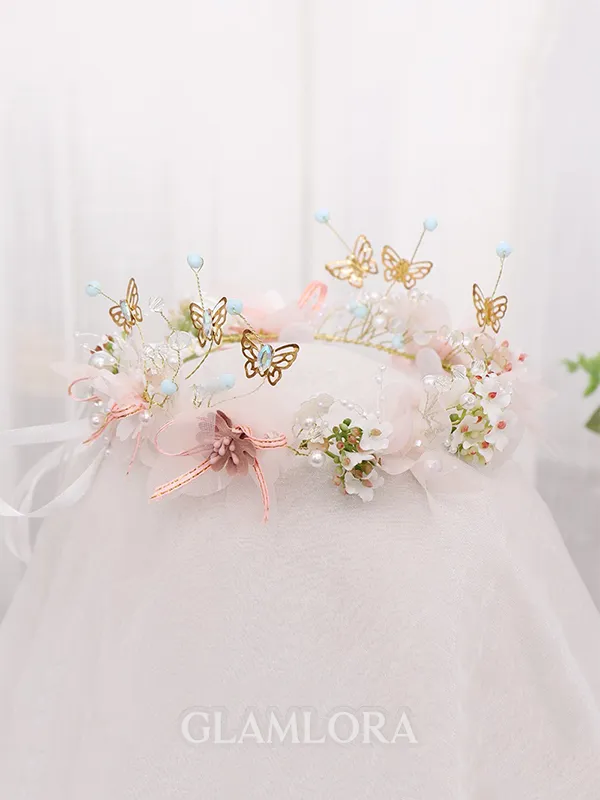 Stunning Alloy With Butterfly Headbands