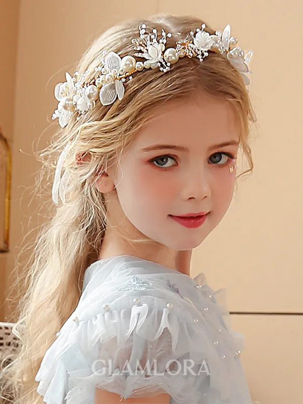 Stunning Alloy With Imitation Pearl Headbands