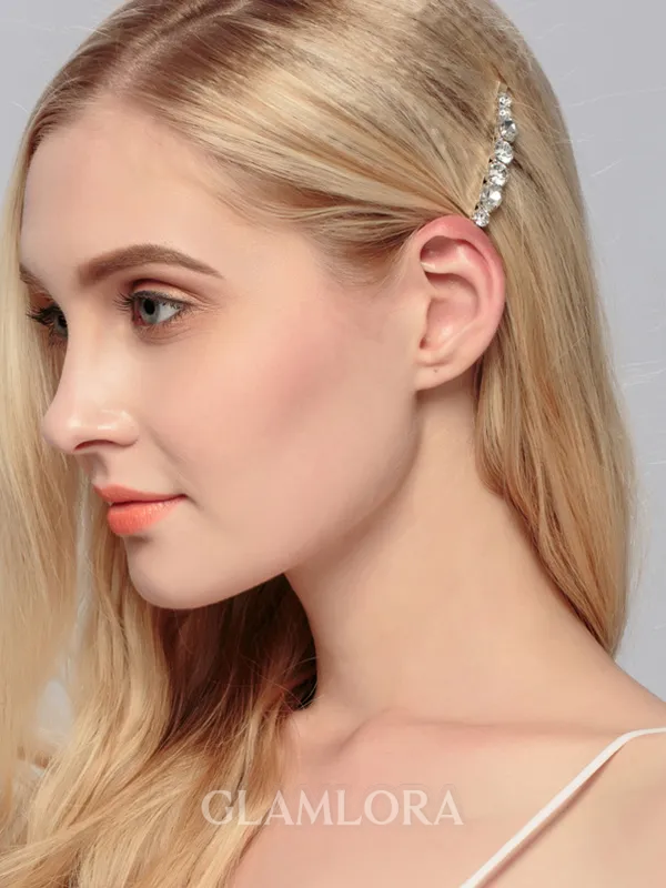 Beautiful Alloy With Rhinestone Hairpins