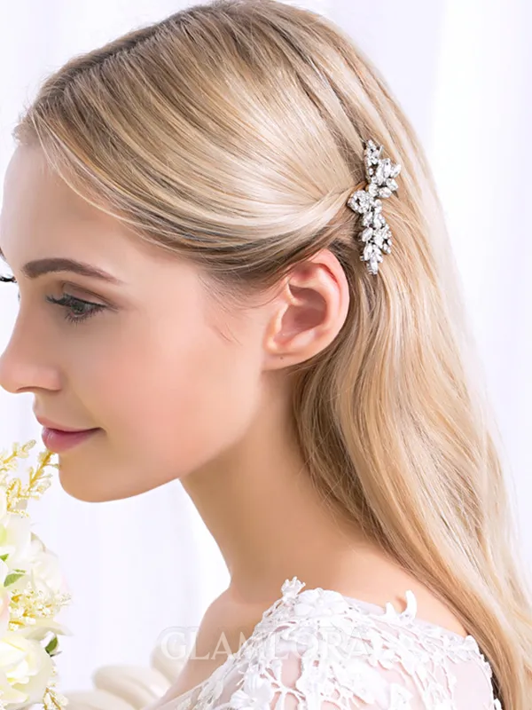 Exquisite Alloy With Rhinestone Hairpins