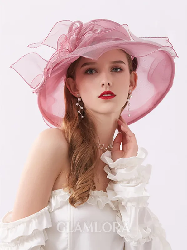 Ladies' Beautiful Silk Flower Kentucky Derby Hats/Tea Party Hats