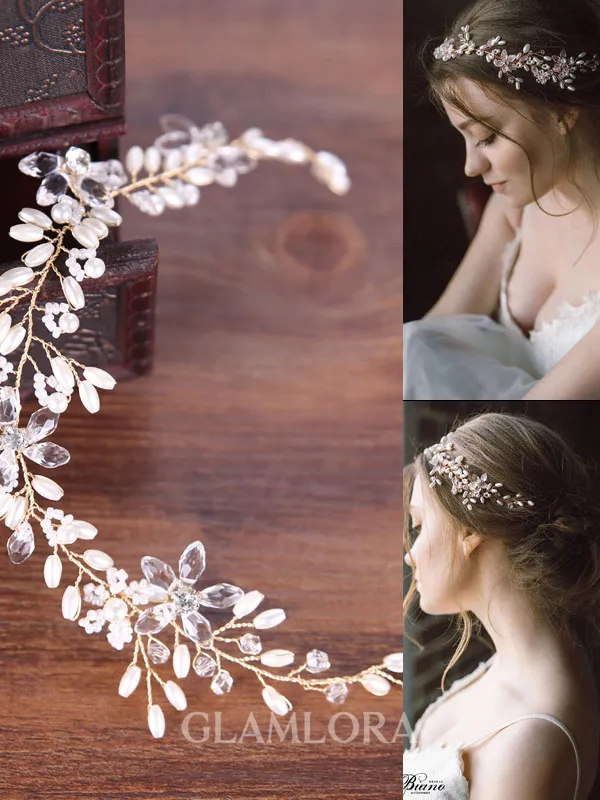 Simple Pearls Headpieces