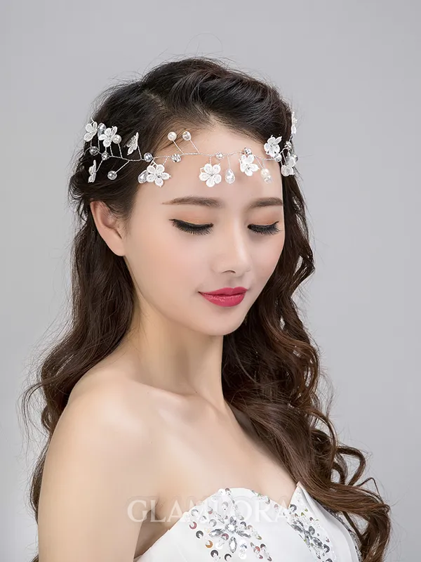 Fashionable Glass Headpieces