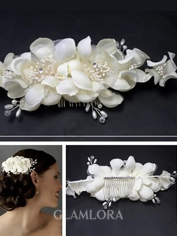 Nice Cloth With Pearl Headpieces