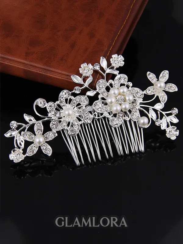 Fashionable Flowers Alloy Headpieces