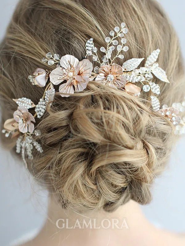 Elegant Alloy With Flower Headpieces