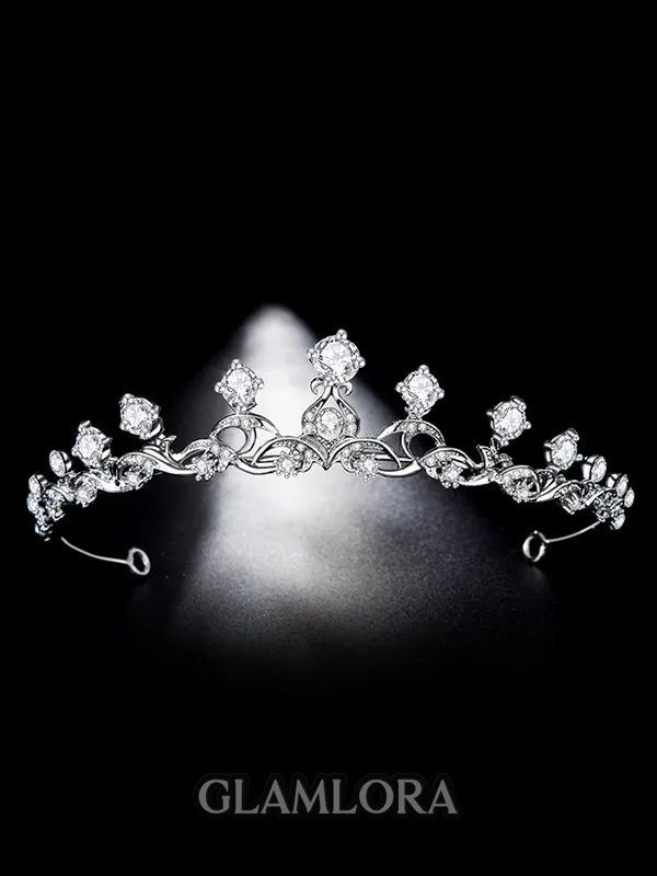Bridal Shinning Alloy With Rhinestone Headpieces
