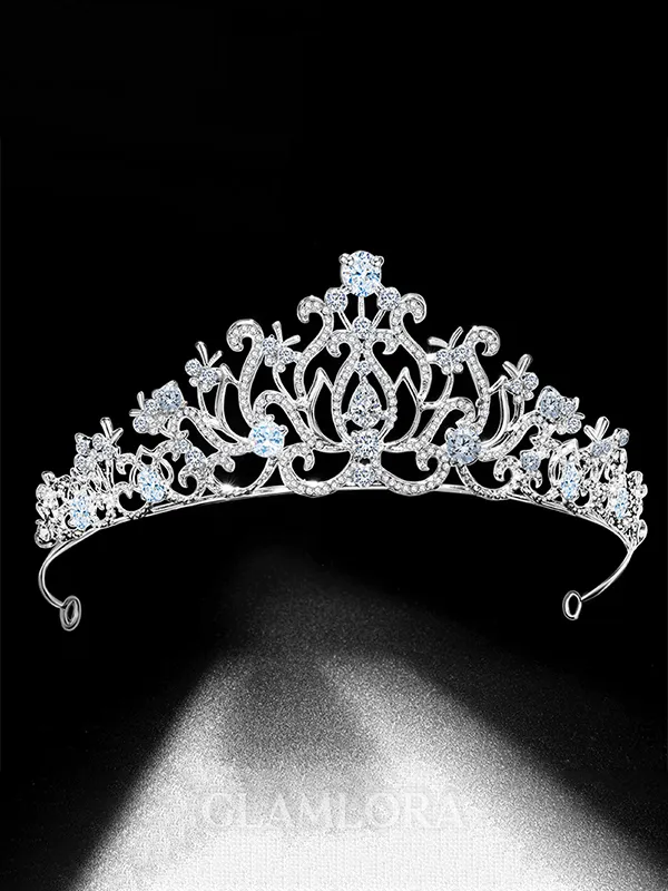 Aristocratic Alloy Bridal With Rhinestone Headpieces