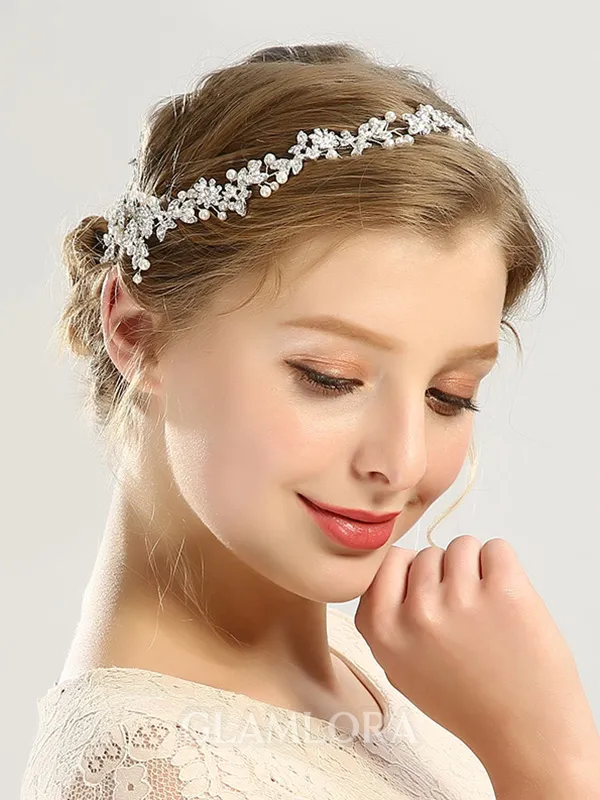 Bright Czech Pearl Headpieces