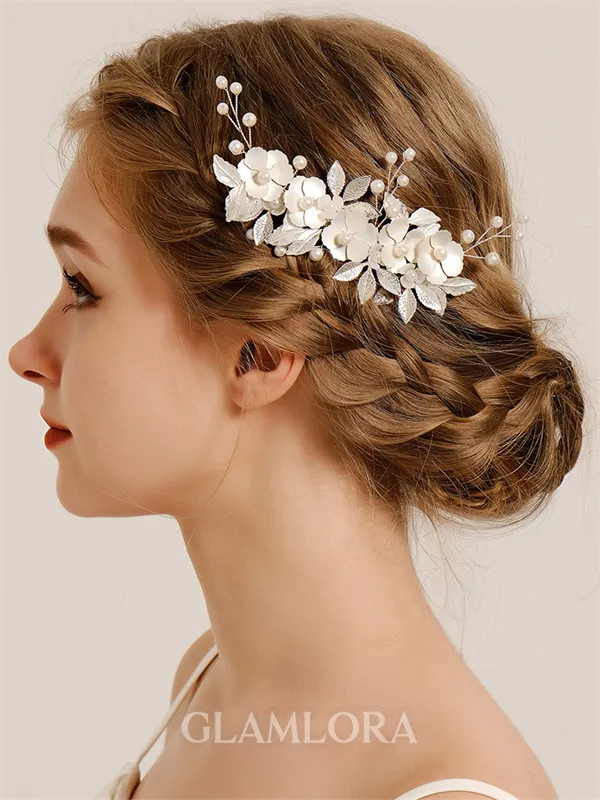 Unique Alloy Imitation Pearl Headpieces