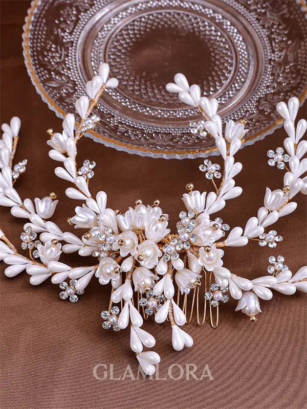 Girly Imitation Pearl Headpieces