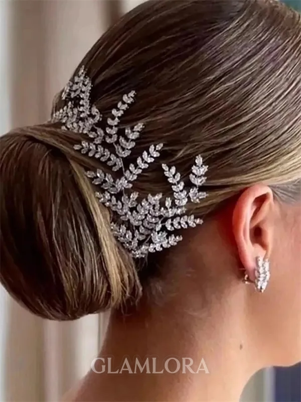 Beautiful Alloy With Crystal Headpieces