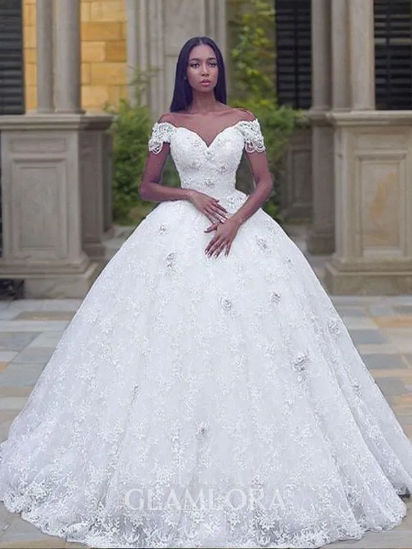 Elegant Trumpet/Mermaid Straps Sleeveless Floor-Length Lace Wedding Dress