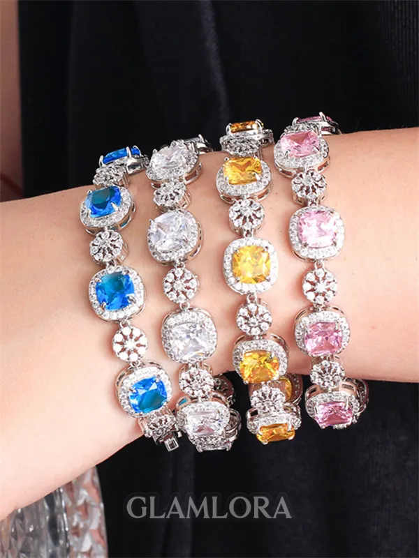 Fashion Copper With Rhinestone Bracelets
