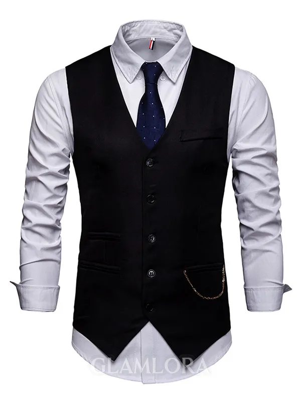 Classic Cotton Men's Vest/Waistcoat
