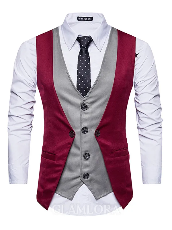 Modern Cotton Men's Vest/Waistcoat