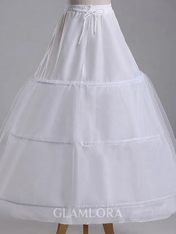 Tulle Ball Gown 1 Tier Tea-Length Wedding Petticoats