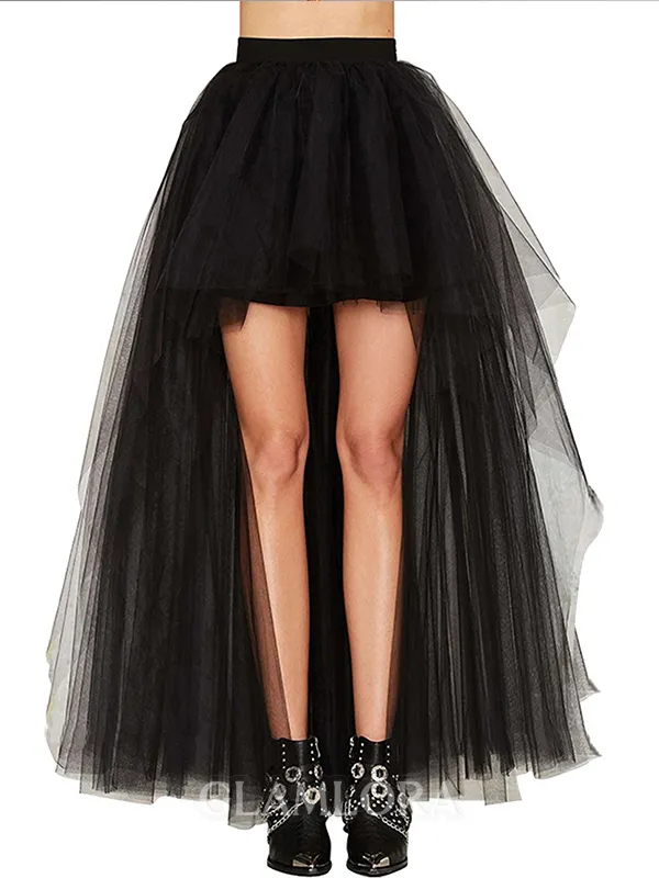 Tulle A-Line 5 Tier Asymmetrical Wedding Petticoats