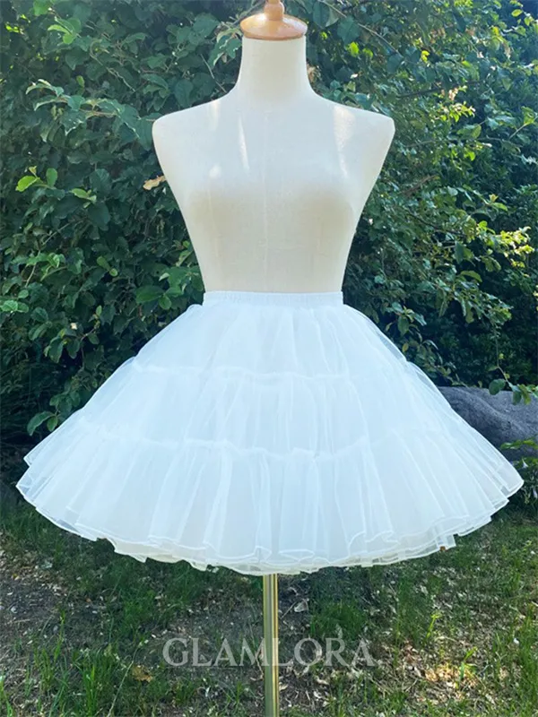 Tulle Ball-Gown 4 Tier Short/Mini Wedding Petticoats