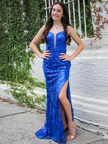 Sheath/Column Straps Unique...