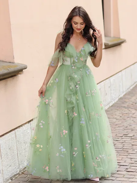 Flattering A-line Cold...