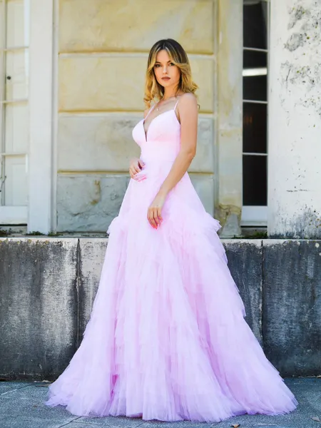 Princess A-line V-neck...