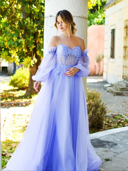 Chic A-line Spaghetti...