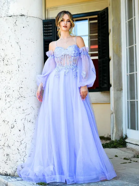 Chic A-line Spaghetti...