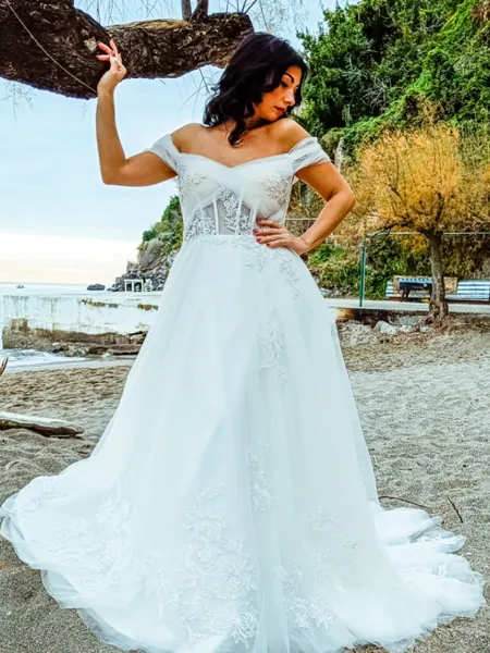 A-line Princess Dreamy...