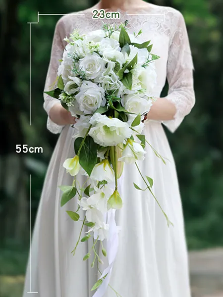 Pure Cascade Silk Flower...